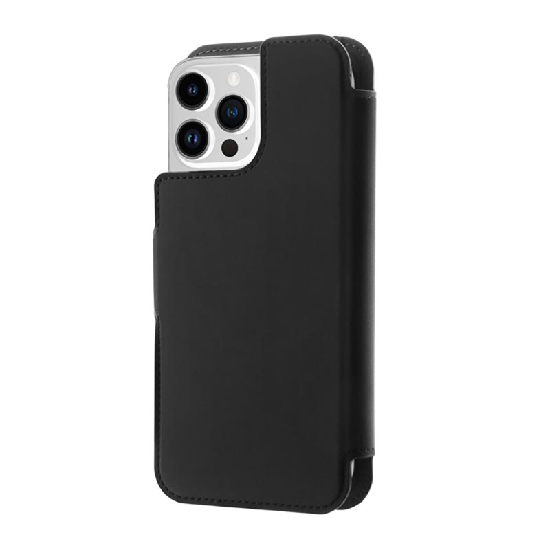 Puro Folio Magsafe Case - Etui Iphone 14 Pro / 13 Pro (Czarny)