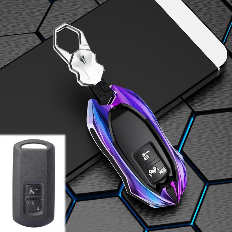Zinc Alloy Car Key Case Smart Remote Control Fob Cover For Honda Airblade 125 C125 Super Cub Scooter Vario 150 PCX Forza 300
