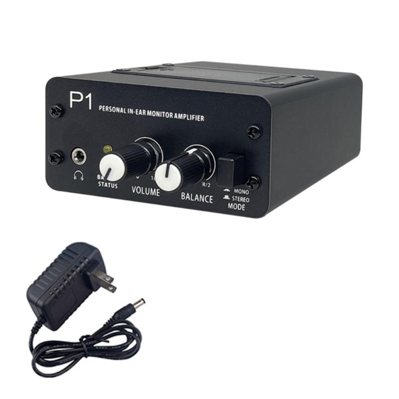 Stage and Studio In Ear Monitors Amplifier with Monos/Stereo Mixing Capabilities Simple User Interfaces for Artists