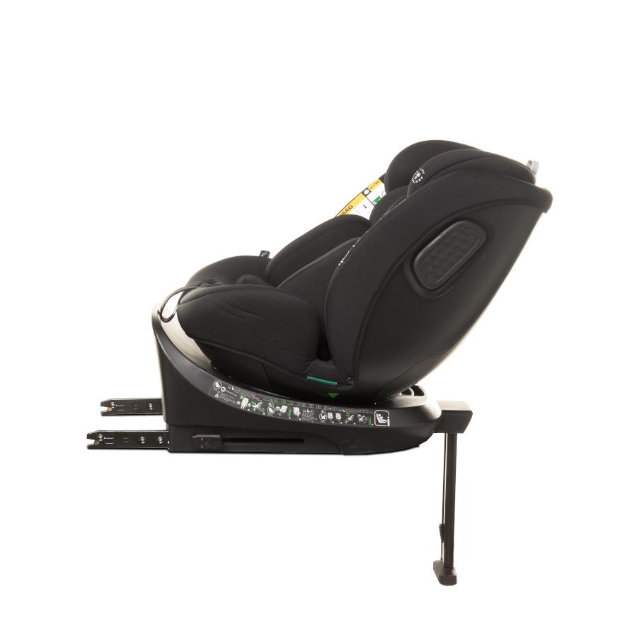 4 BABY ENZO-FIX seat 40-150cm black I-SIZE