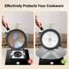 2 Pack Flame Guard Heat Conduction Plate 9.3" and 11" Quick Defrosting Tray Gas Stove Diffuser  Pot