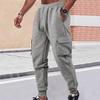 Autumn Winter Men's Commuting Loose Casual Sports Jacquard Outdoor Workwear Casual Trousers