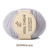 Wool Blend Multicolor Crochet Scarf Sweater Blanket Neck Warmer