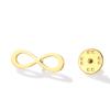 Teamer Infinity Symbol Endless Brooch Stainless Steel Pin Brooch Classic Vintage Clothing Minimalist Jewelry Gift 2026 New