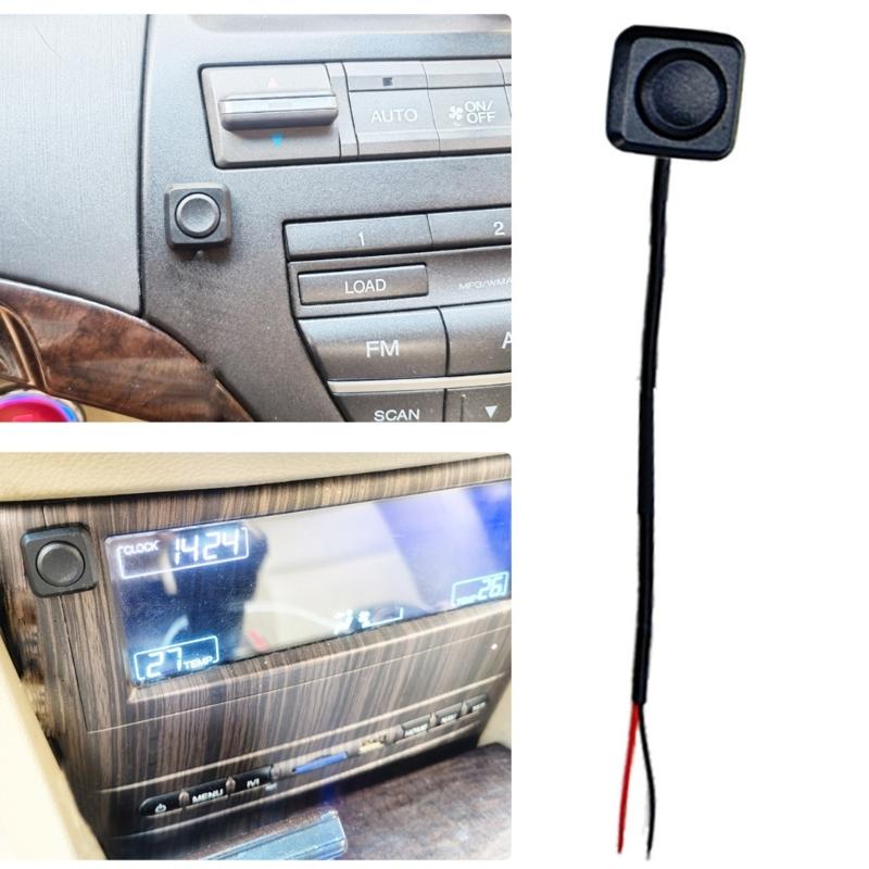 Ein Aus Schalter 12V Schalterknopf Automobilzubehör Klebende Druckknöpfe Momentaner Druckknopf Kleiner Schalterknopf