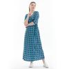 Lipbbam Creora Romona 3 4 Sleeve Long Wrap Dress Ldm10hn01