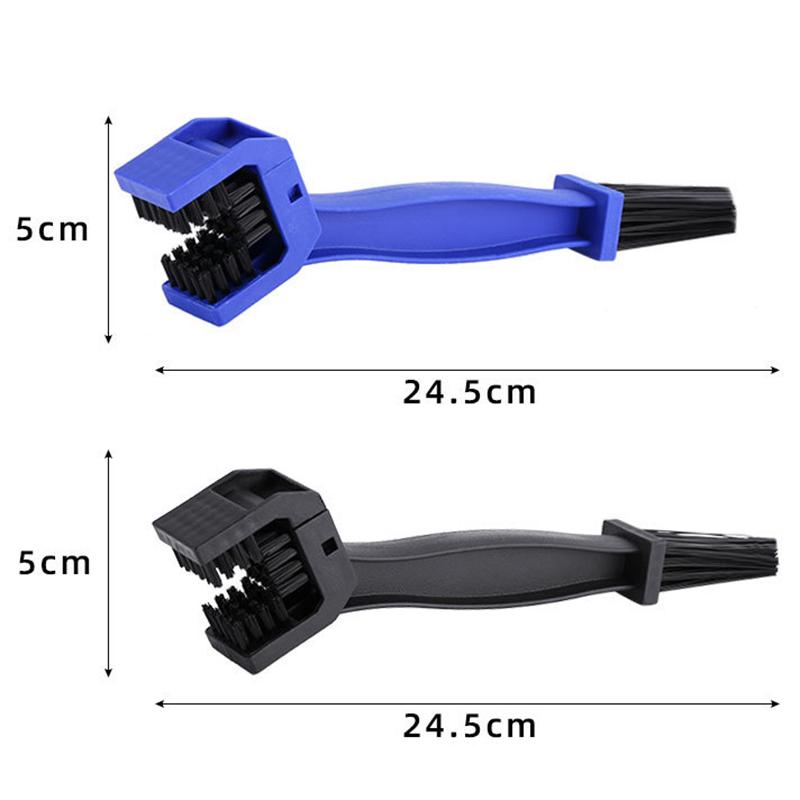 Motorcycle Chain Brush Cleaner Plastic Bicycle/Moto Brush Clean Chain Cleaner Outdoor Scrubber Road Care Tools Motorcycle Parts