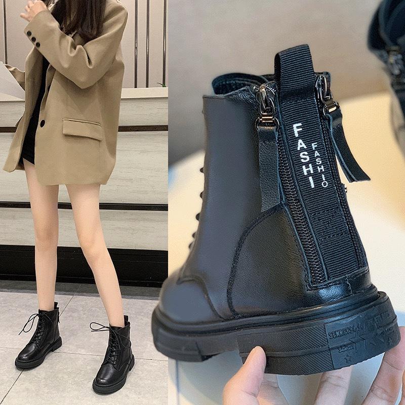 booties with zipper in back