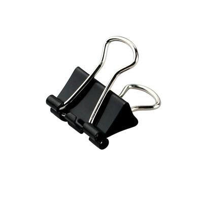 Jindeli Black Binder Clips 15mm