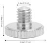 15PCS Silver Trumpet Replacement Screws Metal Instrument Accessory Screws  For Trumpet