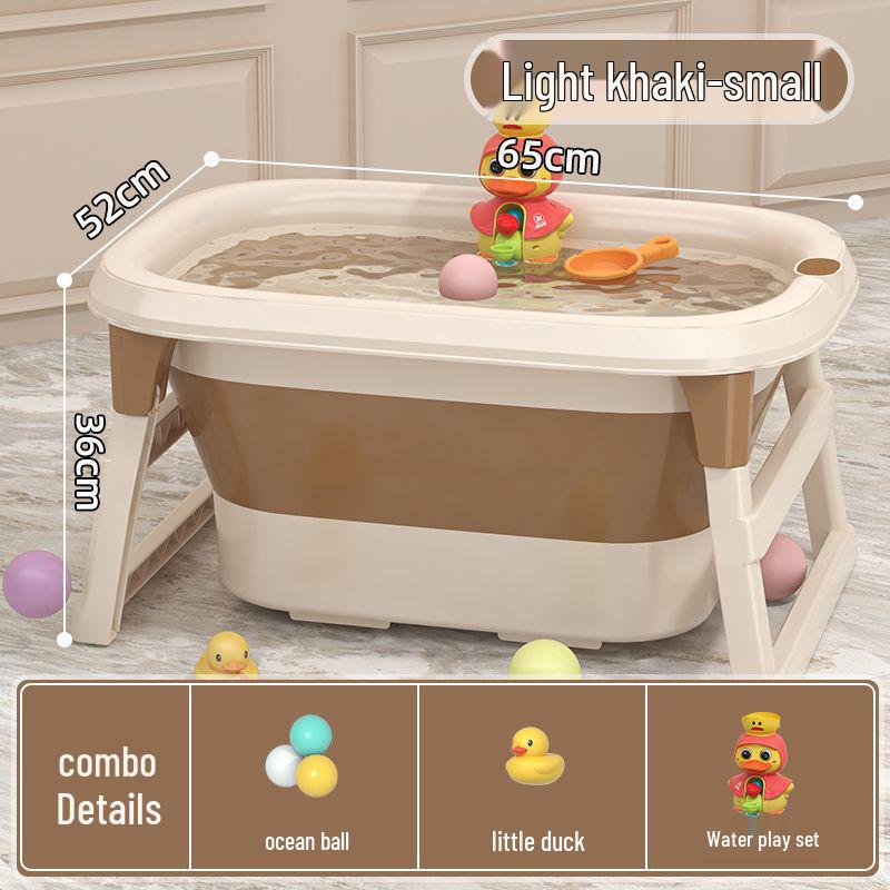 Baby Bathtub Foldable Soaking Tub for Kids