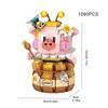 Mini Building Blocks Cute Piggy Set DIY Creative Animal Model Assembled Ornaments Toys and Gifts for Adults and Children