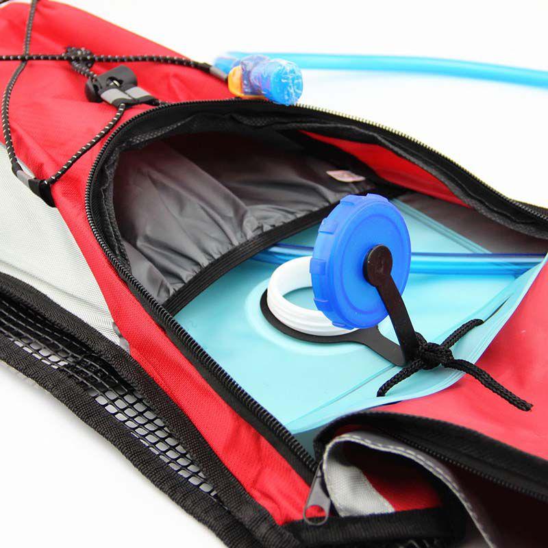 2l Bladder Water Bag Hydration System Backpack Pack Hiking Camping