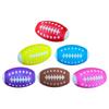Beach Rugby Ball Water Play Ball for Kids Small Pool Football Silicone Toy for Outdoor Sports