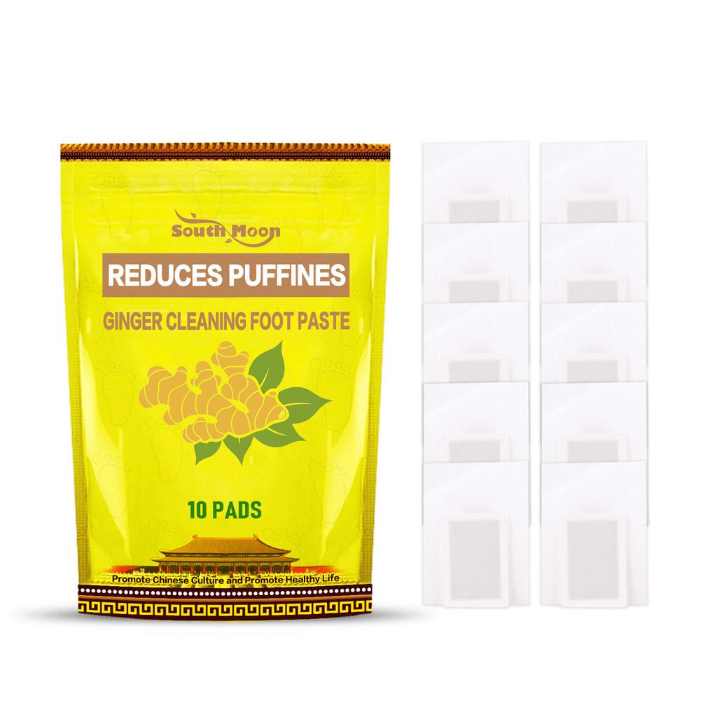 South Moon Ginger Foot Pads Bamboo Vinegar Soothing Stress Relief Relaxation