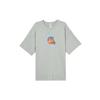 T-shirt Girocollo Manica Corta con Logo e Scritta sul Retro Uomo Magliette IH9269-063