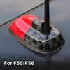 1 X ABS Car Antenna Decoration Cover Case Shell Sticker for Mini Cooper Hardtop F55 Hatchback F56 JCW