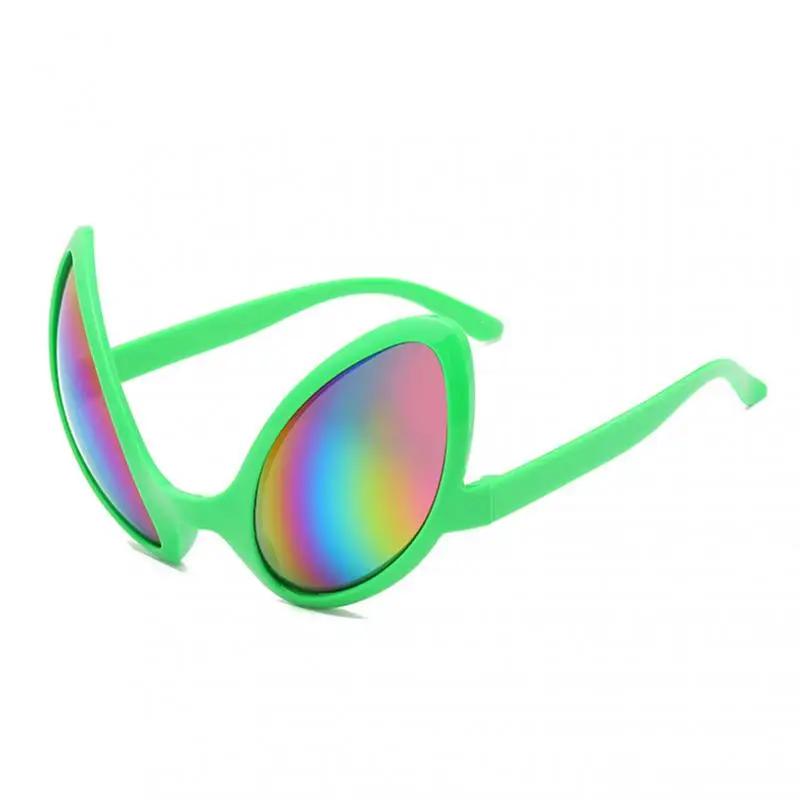 New Alien Glasses Funny Holiday Party Sunglasses Halloween Adults Kid Party Supplies Rainbow Lenses Et Sun Glasses Shades