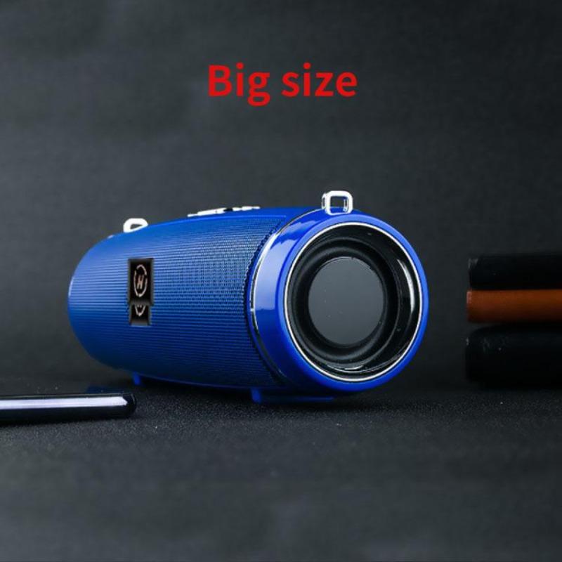 Waterproof Bluetooth 5.0 Speaker Portable Wireless Outdoor Stereo HiFi Speaker with TF Card FM Radio Mp3 Player for Smart Devices