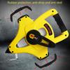 Measuring Tape Open Reel Portable Fiber/Steel Tape Measure Measuring Tape Tool Waterproof Tape 4X Returning