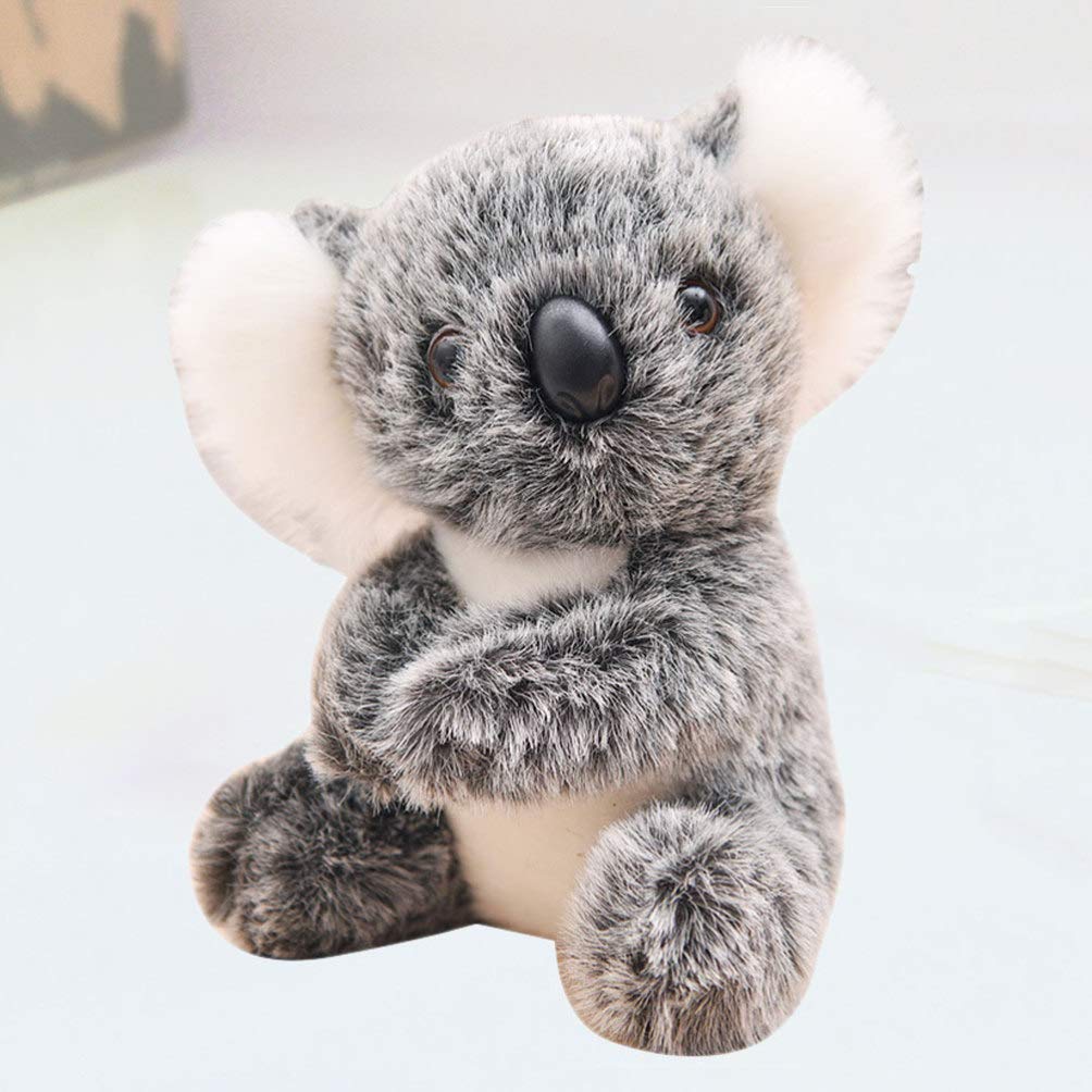 Cute, soft, fluffy koala toy with a gentle touch. A super adorable gift for Christmas, anniversaries, New Years, and birthdays.