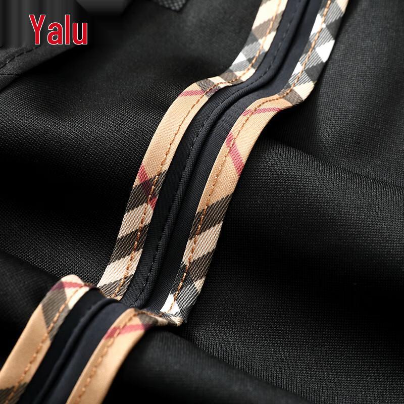 Yalu Men's Milk Silk Elastic Business Casual Pants