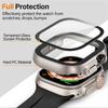 Glass+case For Apple Watch Ultra 2 3 49mm smartwatch PC Bumper+Screen Protector Tempered Cover iwatch series band Accessories