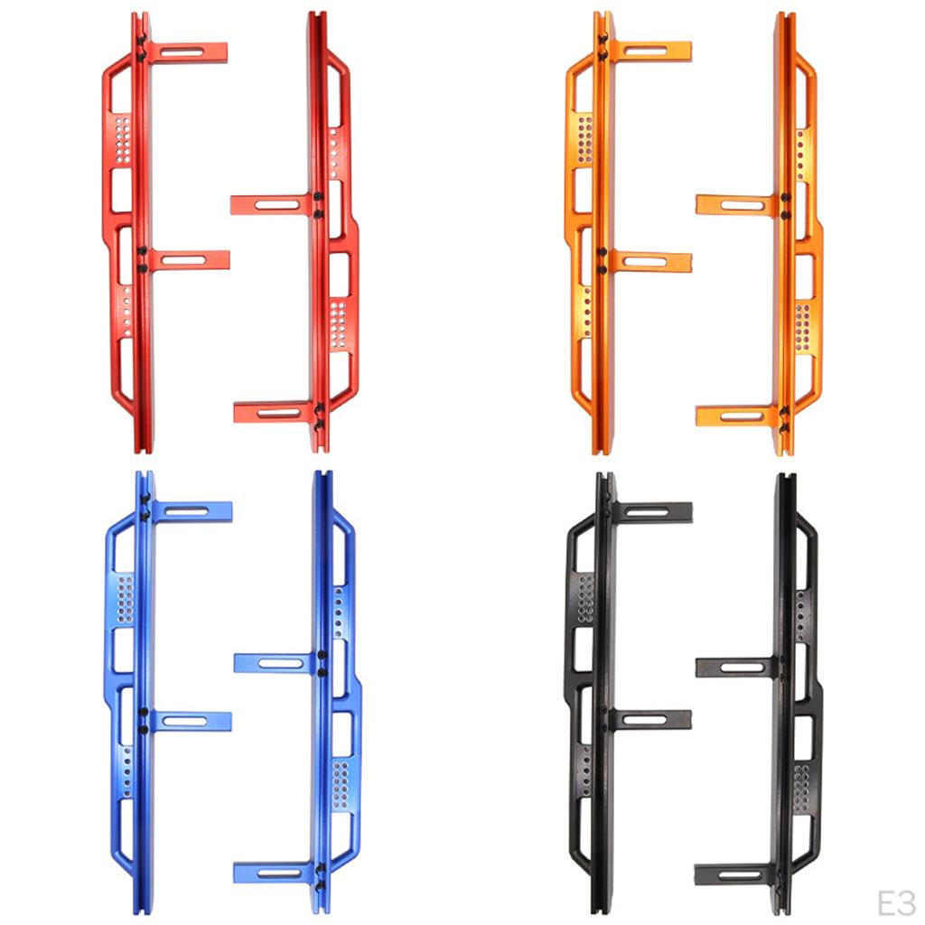 1 Pair RC Side Pedal Foot Board for Axial SCX6 Jlu 4Wd-Axi05000T1 1/6 Model Car Accessory