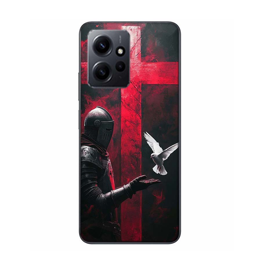 The Bright Red Crusade Phone Case For Redmi Note 14 15 Pro 5G 13 12 Pro Plus 11 11T 11E 11S 10 Pro 10S 9 9S Cover Cell Clear TPU