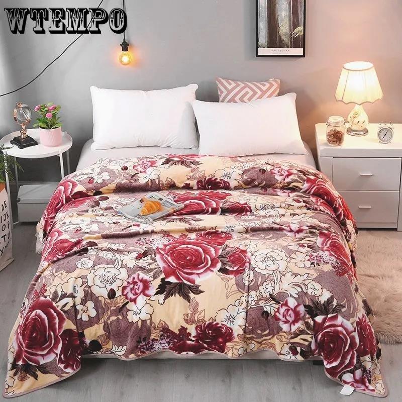Thick and Breathable Single-layer Blankets Autumn and Winter Household Goods Flannel Sheets Warm Blankets Soft Sheets