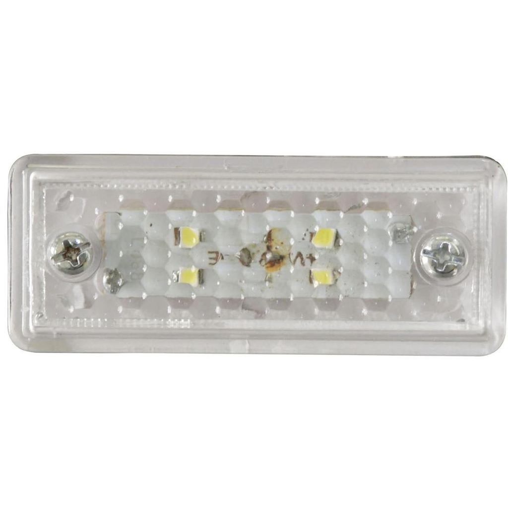 APSMOTIV 24V LED Seitenmarkierungsleuchten Geeignet für LKW Anhänger Busse Wohnwagen Wohnmobil und Reisebusse. (klar)