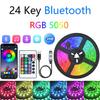 5V LED RGB Strip Lights with USB Bluetooth, Colorful Light Bar for TV Ambiance & Wall Decor