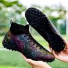 New Football Shoes High Top Camouflage Broken Nails Children's Professional Training Shoes Broken Nails Factory Football Shoes