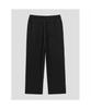 8SECONDS [Everyday Slacks] Semi-Wide Fit Spring Elastic Waist Slacks Black