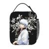 Back To School Season Gintama Snack Bag Silver Hair New Super Quality Classic Food Storage Lunch Bag
