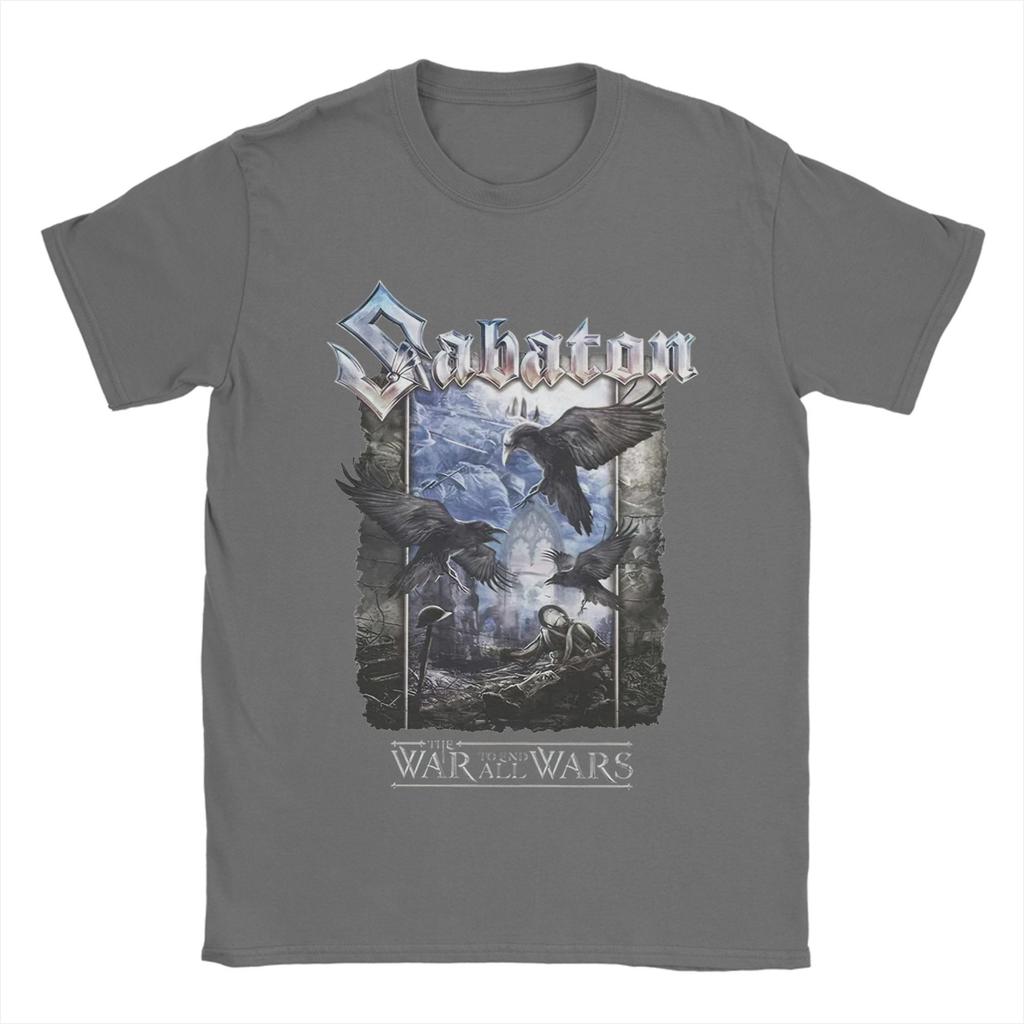 S-Sabatoned The War To End All Wars  Graphic Printing T Shirts for Men Women  100% Cotton  Tee Shirt Clothing