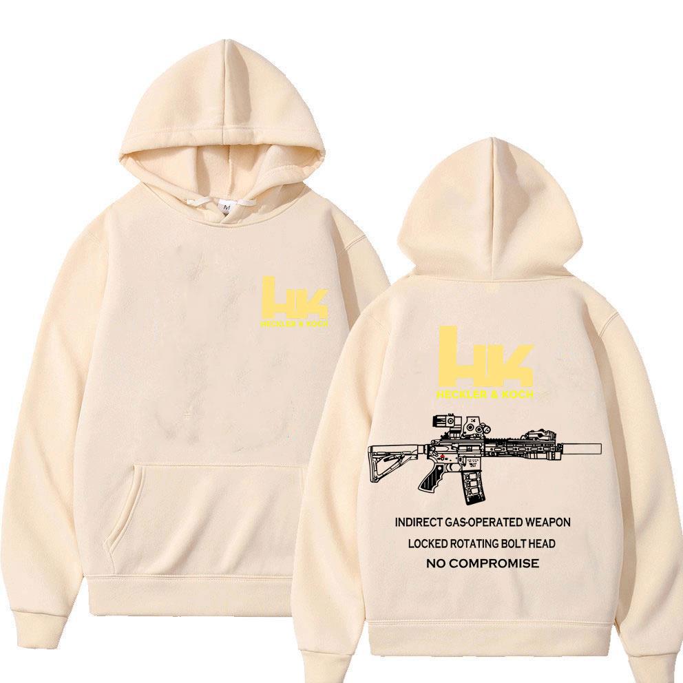 Heckler & Koch HK416 Graphic Hoodie Forward Observations Group Sweatshirt Men Women Fashion Retro Trend Pullover Male Streetwear