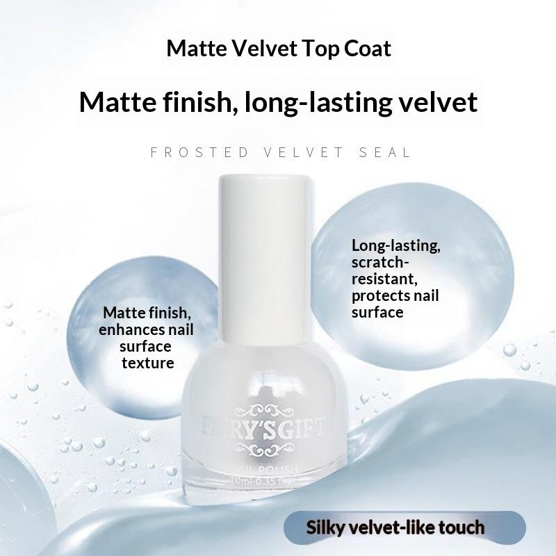 

Colorful Nail Polish Matte, Long-lasting, Non-peelable, Quick-drying, Matte Nail Polish 10ML