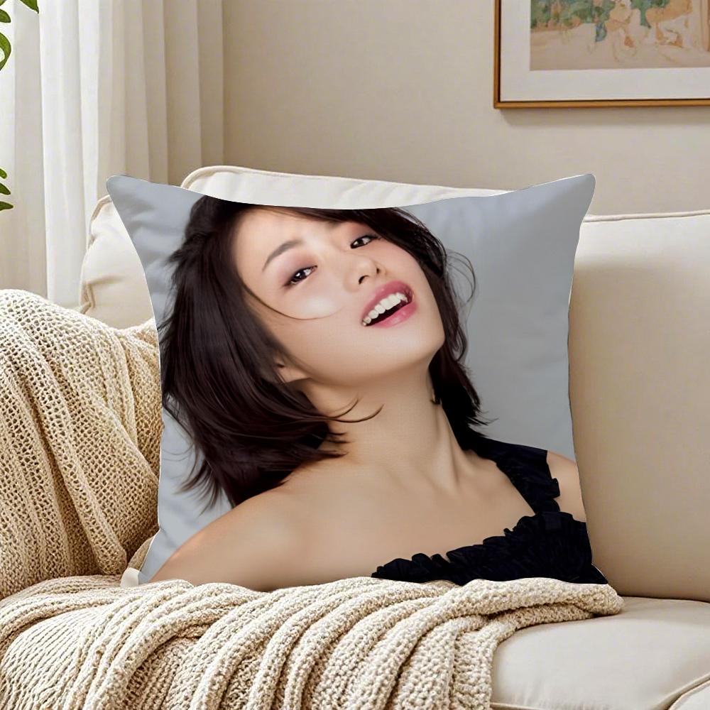 

actor charming SSatomi IIshihara Cushion Cover Pillowcase Antidustmite living Room Sofa Decor Cushion Room 30X30cm