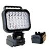 LED Floodlight Work Light with Handle, for DIY, Camping, and Outdoor Activities, 5V2.4A, Twin USB Output, 14.4V18V Compatible.