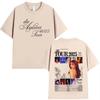 Die Ayliva Tour Grafik T-Shirts Herren Damen Lässig Harajuku Oversized T-Shirt Retro Mode Baumwoll-T-Shirt Oberteile