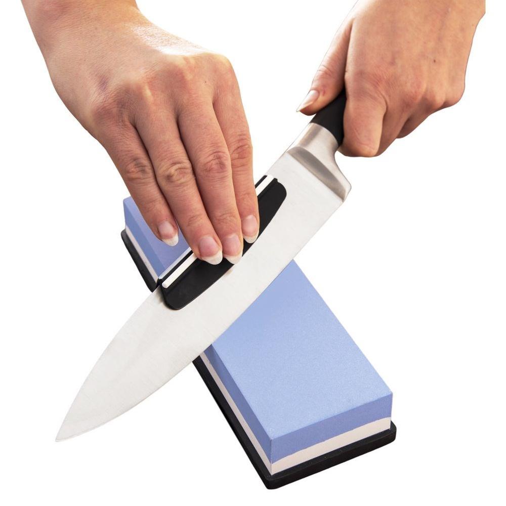 Knife sharpener stone 18.5x6.5x3 cm
