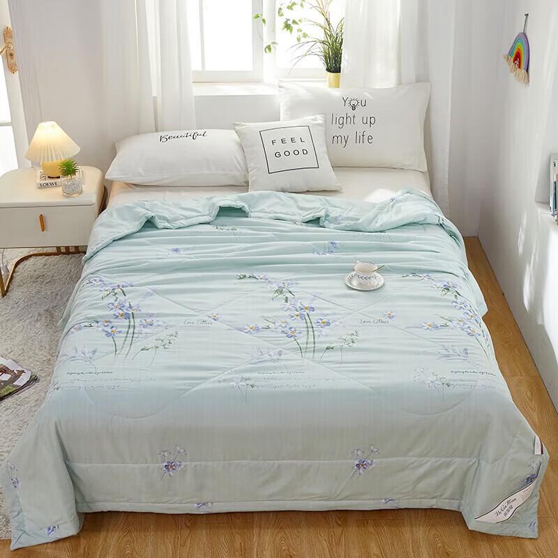 Beijiaman Lavender Soybean Fiber Summer Quilt