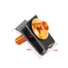 Qiilu [10pcs] 0.2 X 0.6 Inch (5 X 16 Mm) Clip Nut Screw Type