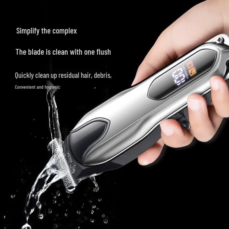AUX Cordless Digital Hair Clipper CN plug (adapter included)