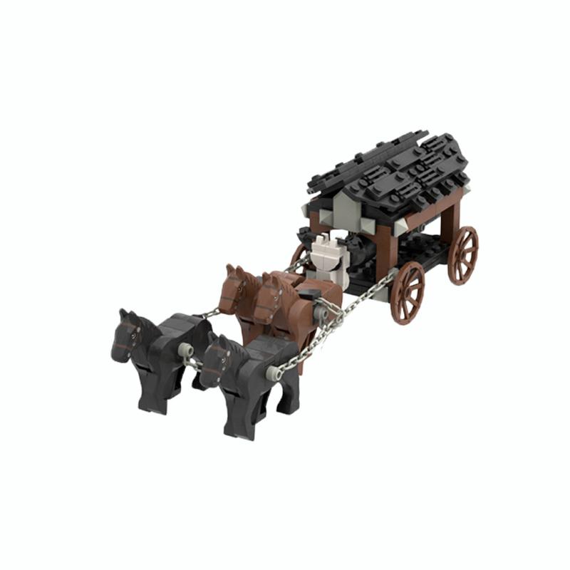 

Средневековый военный замок рыцарь строительные блоки черный белый боевой конь оружие кирпичи вид улицы совместимые фигурки игрушки