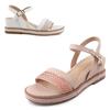 Damskie Sandały na Koturnie i Platformie 6cm Model 011924713