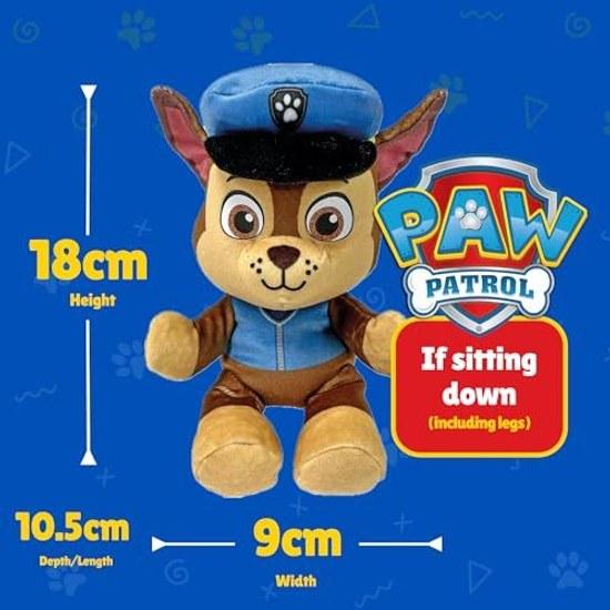 Ty Plush Toy Paw Patrol Chase 44014 Size Approximately 15cm
