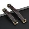 Antique Copper Leather Handle for Cabinets, Wardrobes, Shoe Cabinets, and Wine Boxes