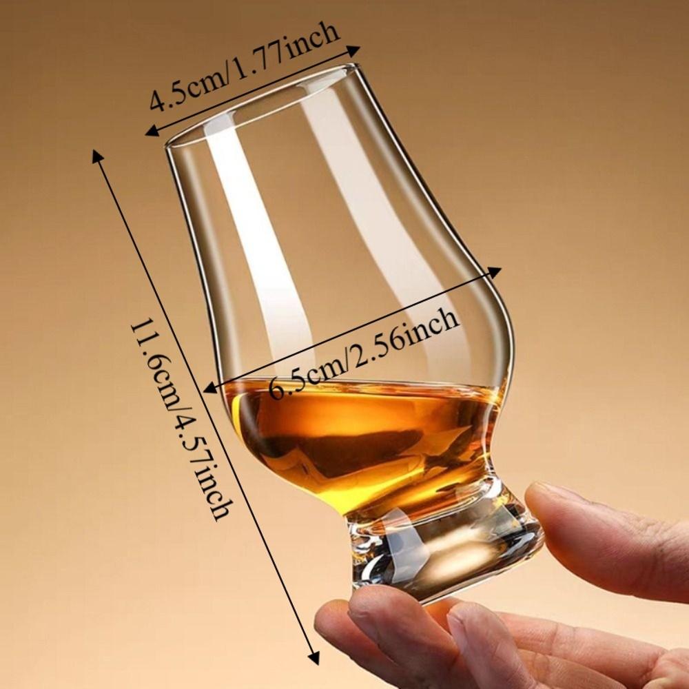 Transparent Glass Stemmed Glass Exquisite Tea Cup Glassware Cocktail Glass Bar